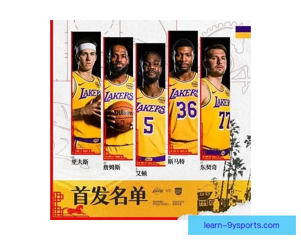 湖人队新赛季阵容大变动 詹姆斯领衔冲击总冠军目标